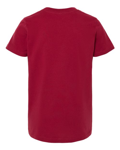 BELLA + CANVAS 3001Y - Reds & Pinks - Cardinal Back