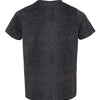Rabbit Skins 3321 - Blacks & Grays - Black Reptile Back