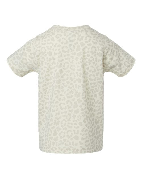 Rabbit Skins 3321 - Whites & Neutrals - Natural Leopard Back