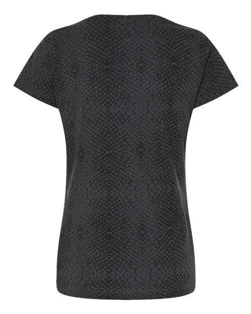 LAT 3516 - Blacks & Grays 1 - Black Reptile Back