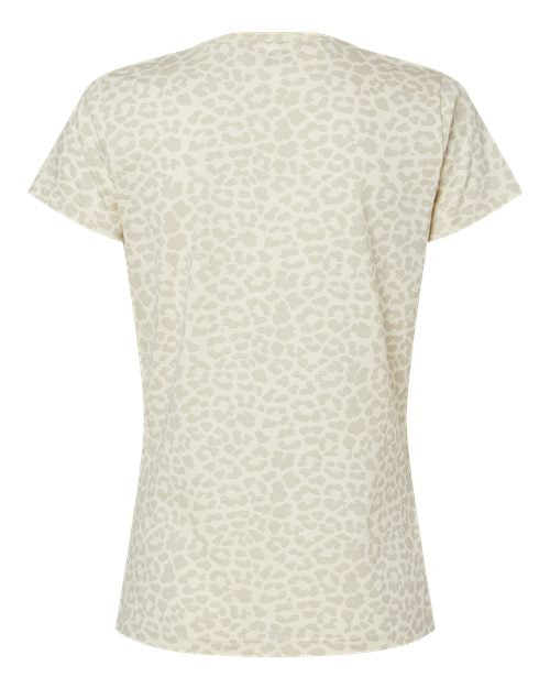 LAT 3516 - Whites & Neutrals - Natural Leopard Back