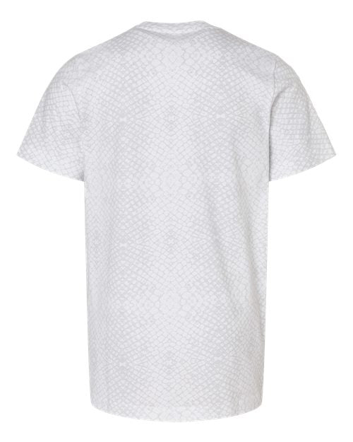 LAT 6101 - Whites & Neutrals - White Reptile Back