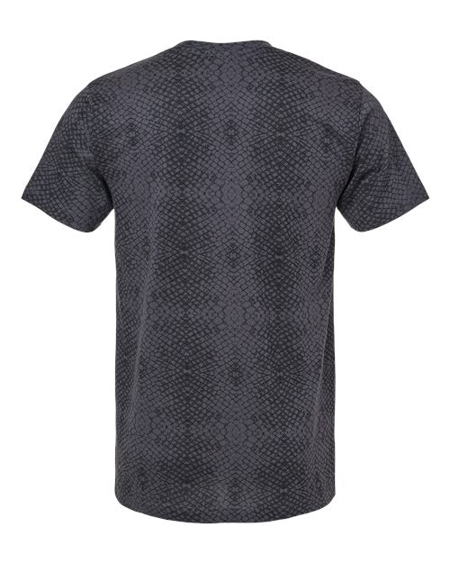 LAT 6901 - Blacks & Grays 1 - Black Reptile Back