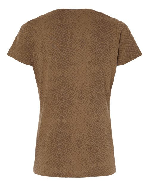 LAT 3516 - Earth Tones - Brown Reptile Back