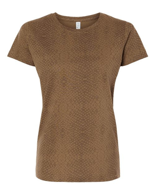 LAT 3516 - Earth Tones - Brown Reptile