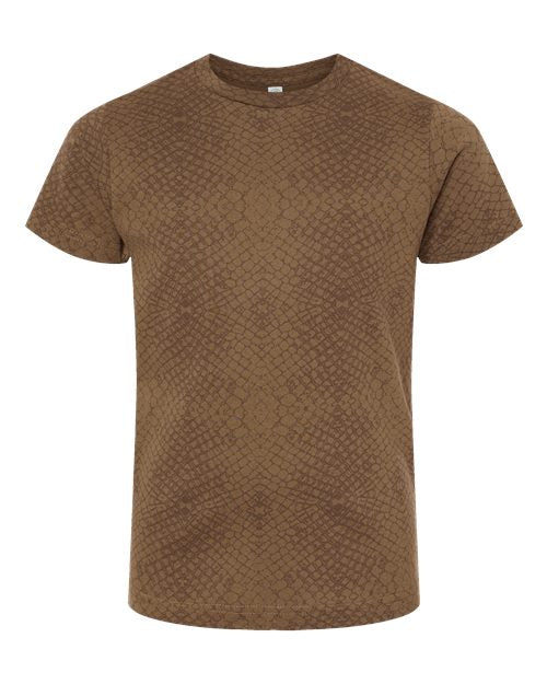 LAT 6101 - Earth Tones - Brown Reptile
