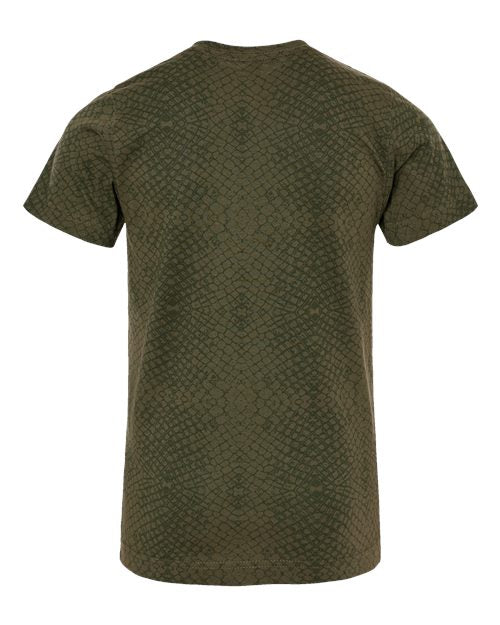 LAT 6101 - Other Colors 1 - Green Reptile Back
