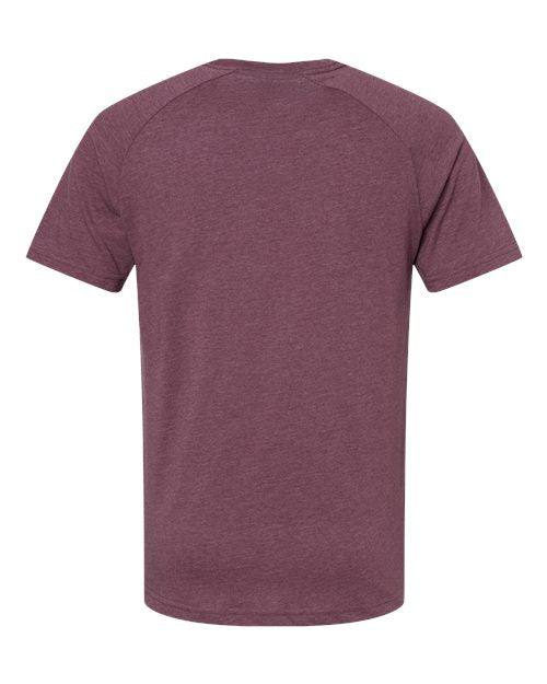 BELLA + CANVAS 3201 - Heather Maroon Back