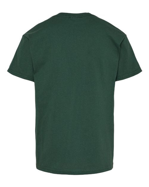 Hanes 5480 - Greens - Athletic Dark Green Back