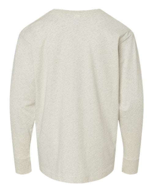 LAT 6201 - Whites & Neutrals - Natural Heather Back