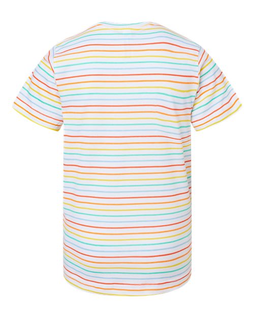 LAT 6101 - Other Colors 1 - Rainbow Stripe Back