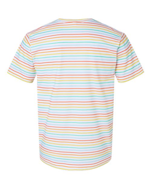 LAT 6901 - Other Colors 2 - Rainbow Stripe Back