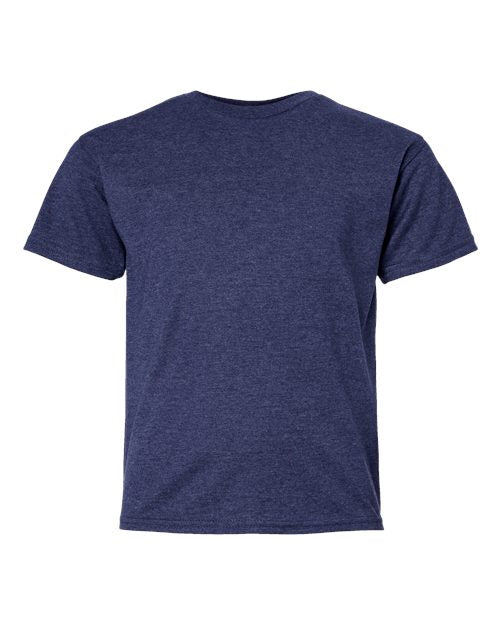 Hanes 498Y - Blues - Heather Navy