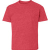 Hanes 498Y - Reds & Pinks - Heather Red