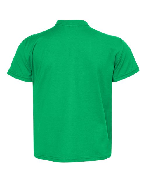 Hanes 498Y - Greens - Kelly Green Back