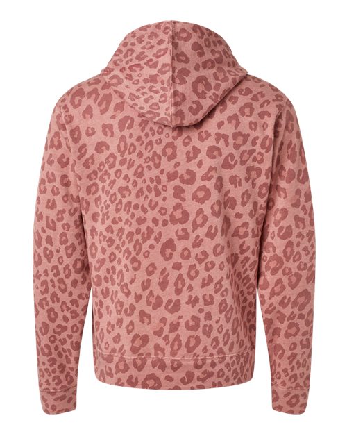 J. America 8871 - Reds & Pinks - Dusty Rose Leopard Triblend Back