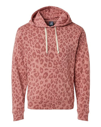 J. America 8871 - Reds & Pinks - Dusty Rose Leopard Triblend
