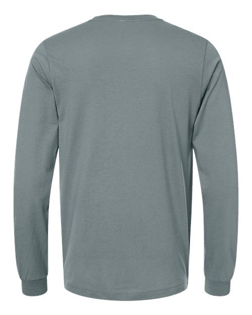 BELLA + CANVAS 3501 - Blacks & Grays - Blue Storm Back