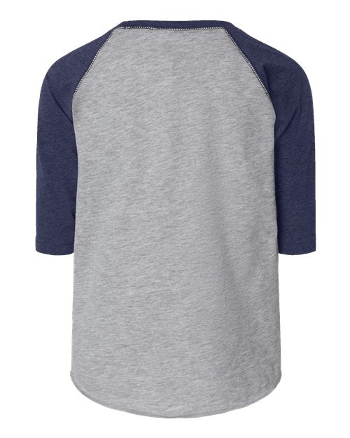 Rabbit Skins 3330 - Vintage Heather/ Vintage True Navy Back