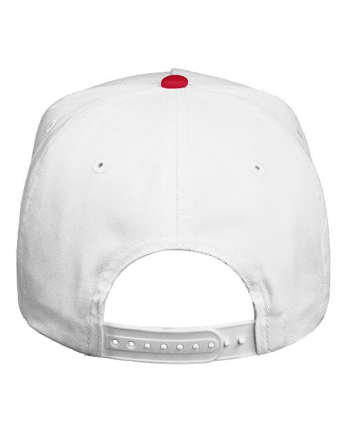 Valucap 8869 - White/ Red Back