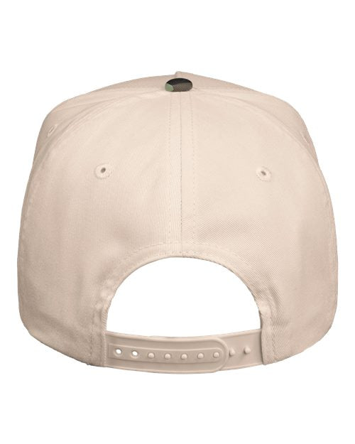 Valucap 8869 - Natural/ Camo Green Back
