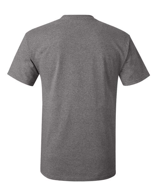 Hanes 5250 - Blacks & Grays - Charcoal Heather Back