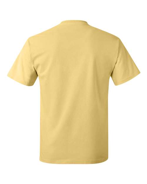 Hanes 5250 - Yellows & Oranges - Daffodil Yellow Back