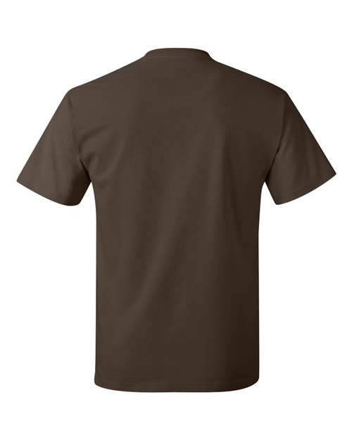 Hanes 5250 - Earth Tones - Dark Chocolate Back