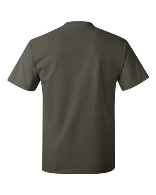 Hanes 5250 - Other Colors - Fatigue Green Back