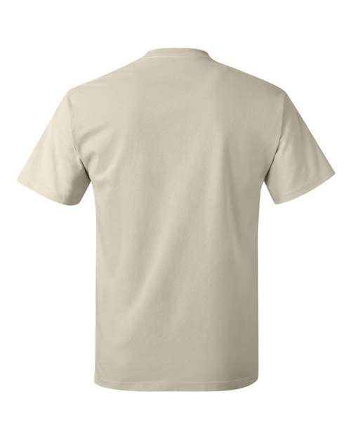 Hanes 5250 - Whites & Neutrals - Natural Back