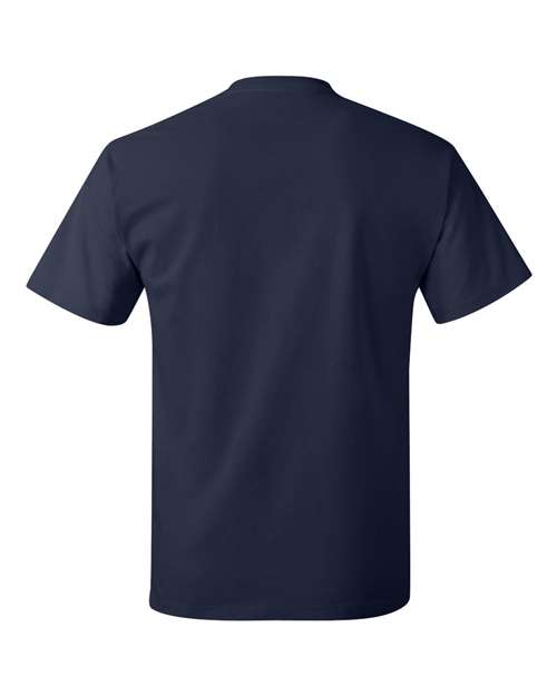 Hanes 5250 - Blues - Navy Back