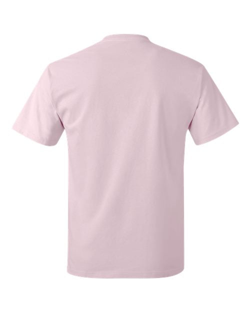 Hanes 5250 - Reds & Pinks - Pale Pink Back