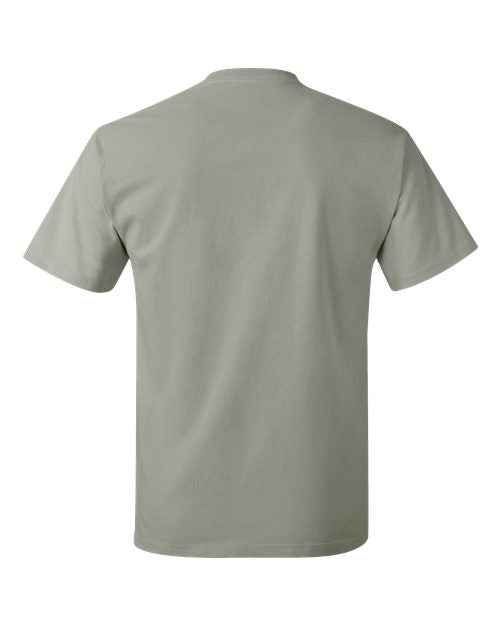 Hanes 5250 - Whites & Neutrals - Stonewashed Green Back