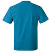 Hanes 5250 - Blues - Teal Back