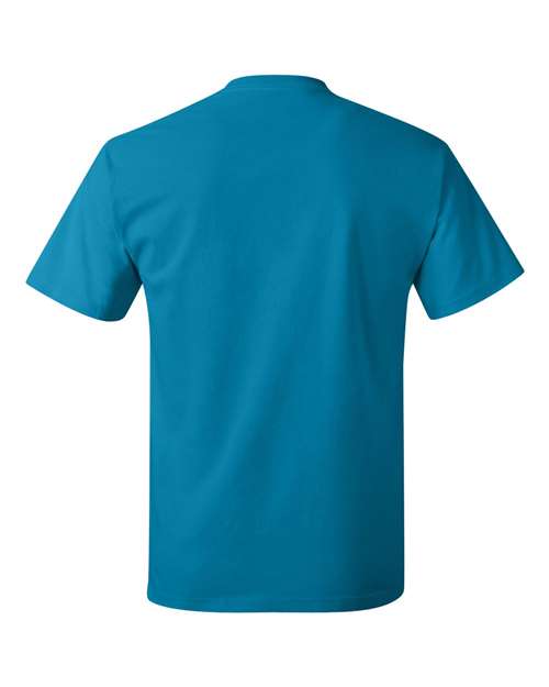 Hanes 5250 - Blues - Teal Back