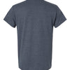 Gildan 2000 - Blues - Heather Navy Back