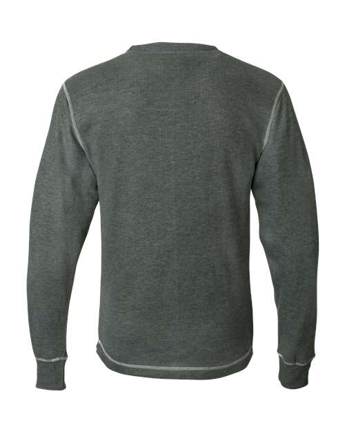 J. America 8238 - Charcoal Heather/ Vintage White Back