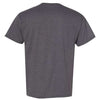 Hanes 5170 - Blacks & Grays - Charcoal Heather Back