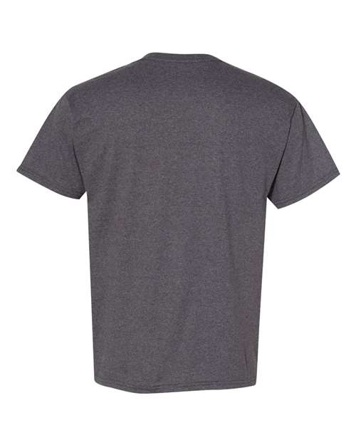 Hanes 5170 - Blacks & Grays - Charcoal Heather Back