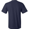 Hanes 5590 - Navy Back