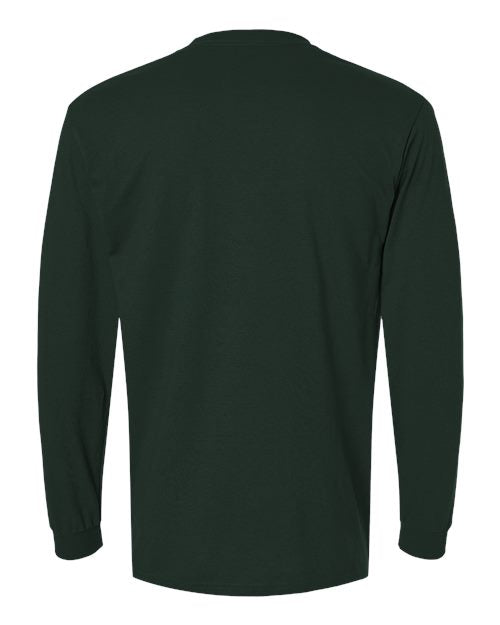 Gildan 8400 - Forest Green Back