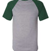 Augusta Sportswear 423 - Athletic Heather/ Dark Green