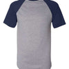 Augusta Sportswear 423 - Athletic Heather/ Navy
