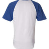 Augusta Sportswear 423 - White/ Royal Back