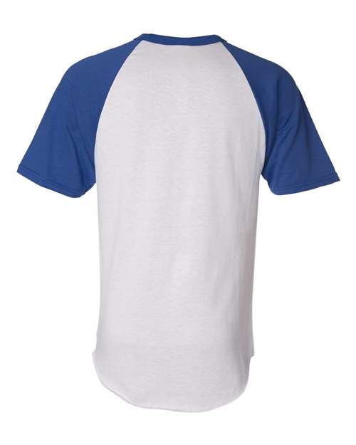 Augusta Sportswear 423 - White/ Royal Back