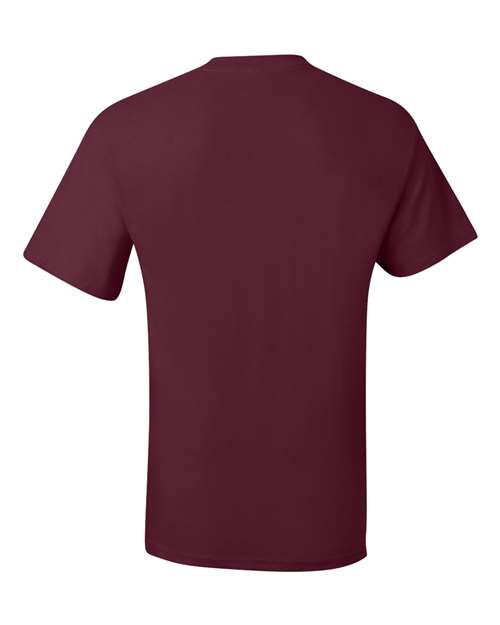 Hanes 5190 - Maroon Back