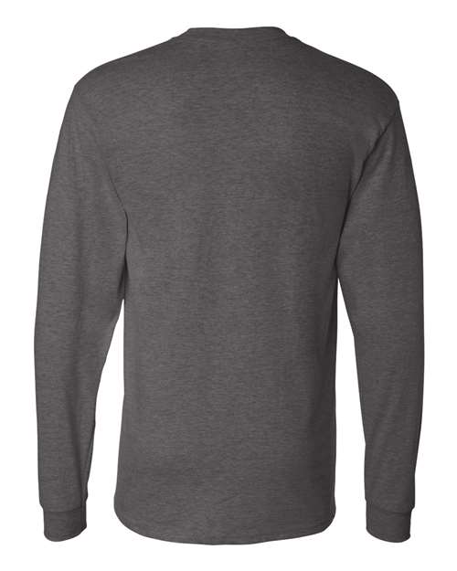 Hanes 5186 - Charcoal Heather Back