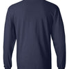 Hanes 5186 - Navy Back