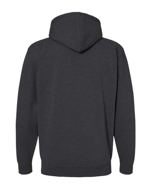 Independent Trading Co. IND4000Z - Charcoal Heather Back