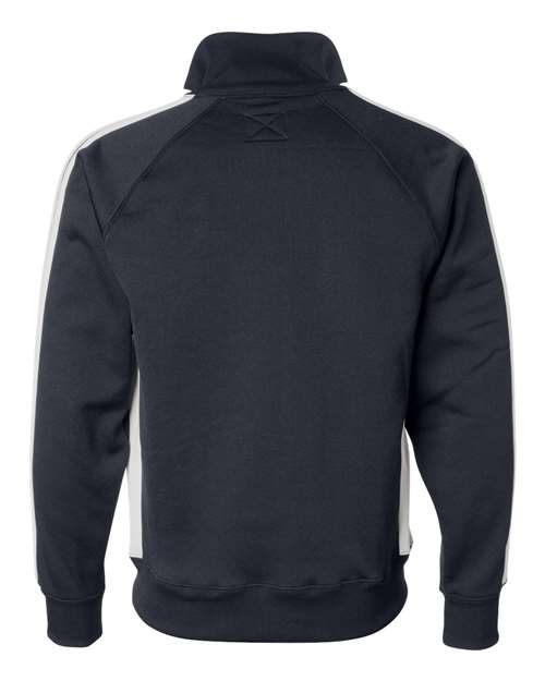 J. America 8858 - Navy/ White Back